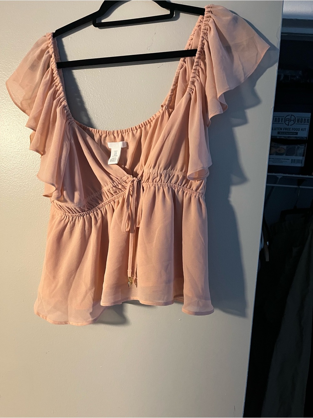 Womens H&M cropped top